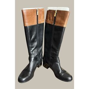 Bandolino Women’s Leather Hi Side-Zip Boots / SZ: 6.5